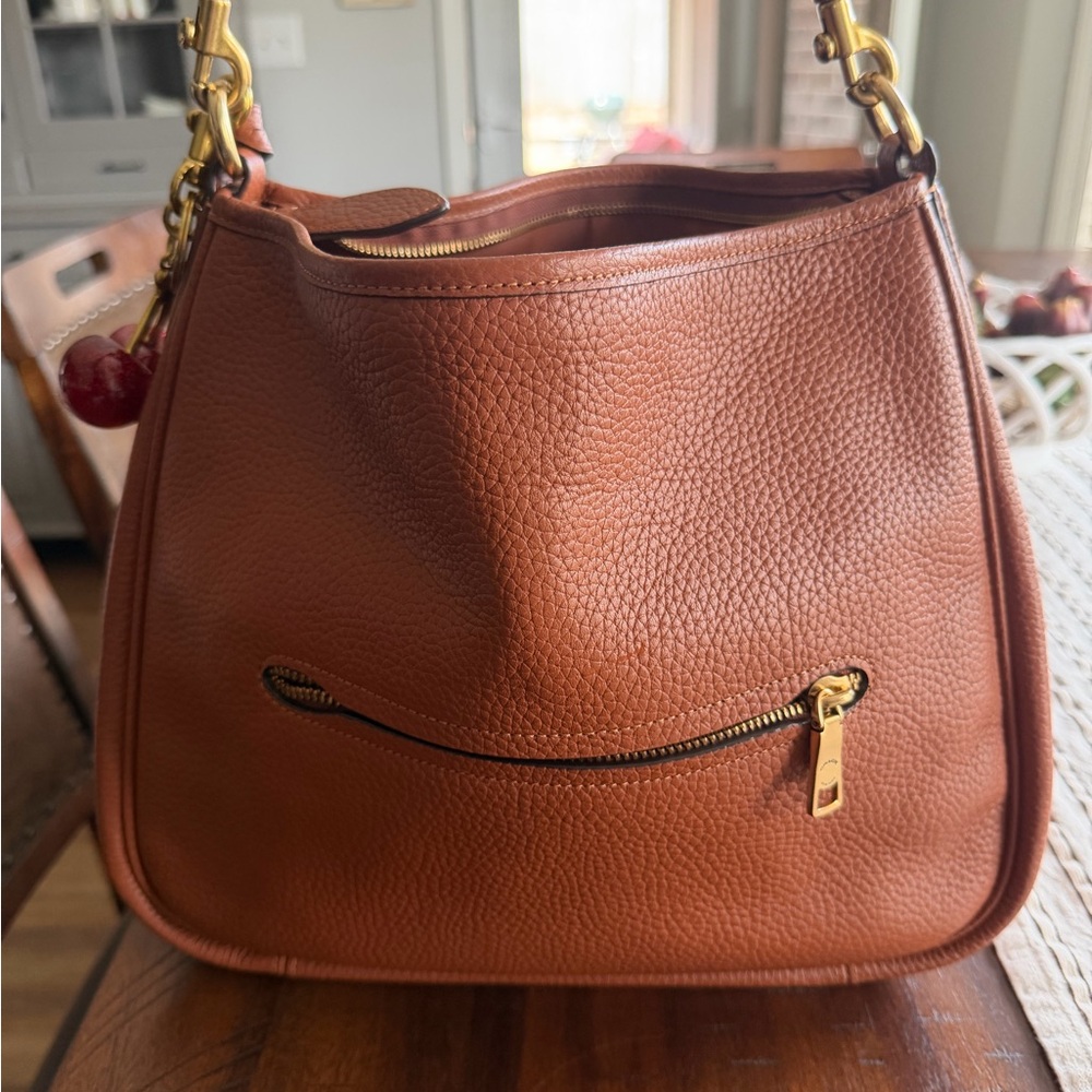 Coach Cary in Saddle Tan - Large - Picture 2 of 13